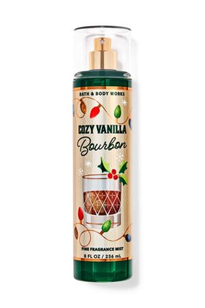 BATH & BODY WORKS FINE FRAGRANCE MIST COZY VANILLA BOURBON – 236ML