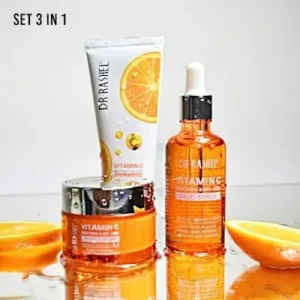 3in1 Set - Face Cream - 50g / Serum - 50g & Facial Cleanser - 80g