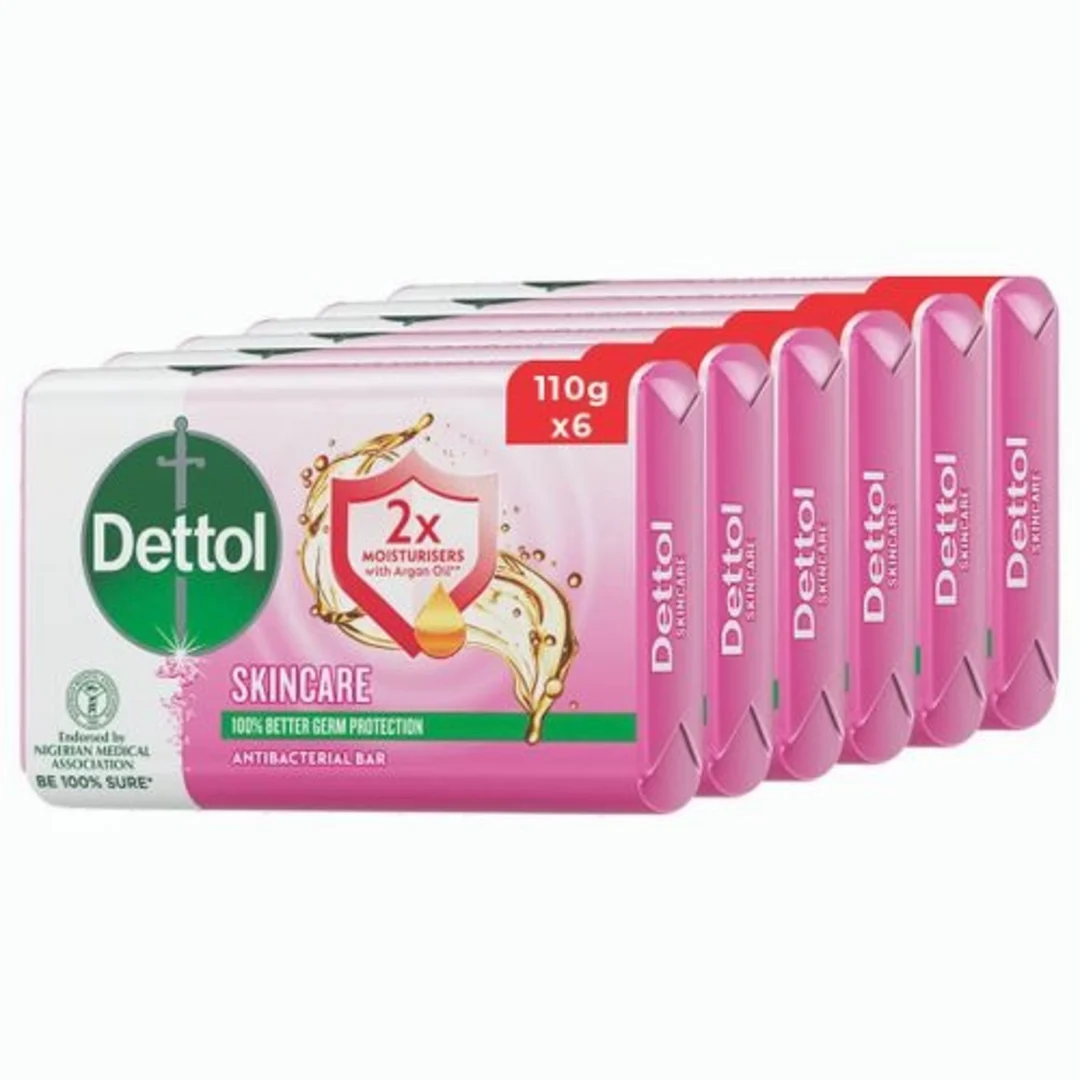 Dettol Skincare Blossom Bathing Soap - 110g - Pack Of 6