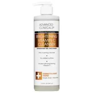 Advanced Clinicals Brightening Vitamin C Cleanser Face Wash