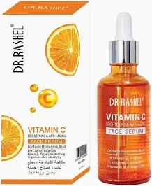 dr rashel skincare vitamin c brightening & anti ageing face serum 50ml