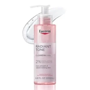 Face Radiant Tone Cleansing Gel - Face Cleanser With Aha Complex - 6.8 Fl Oz