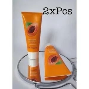 Papaya Extract Face Wash Beauty Skin Cleanser -100g Each - 2-pcs